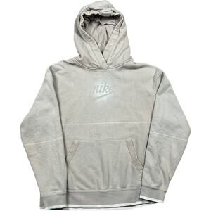 Nike Fade Logo Tan Pullover Hoodie